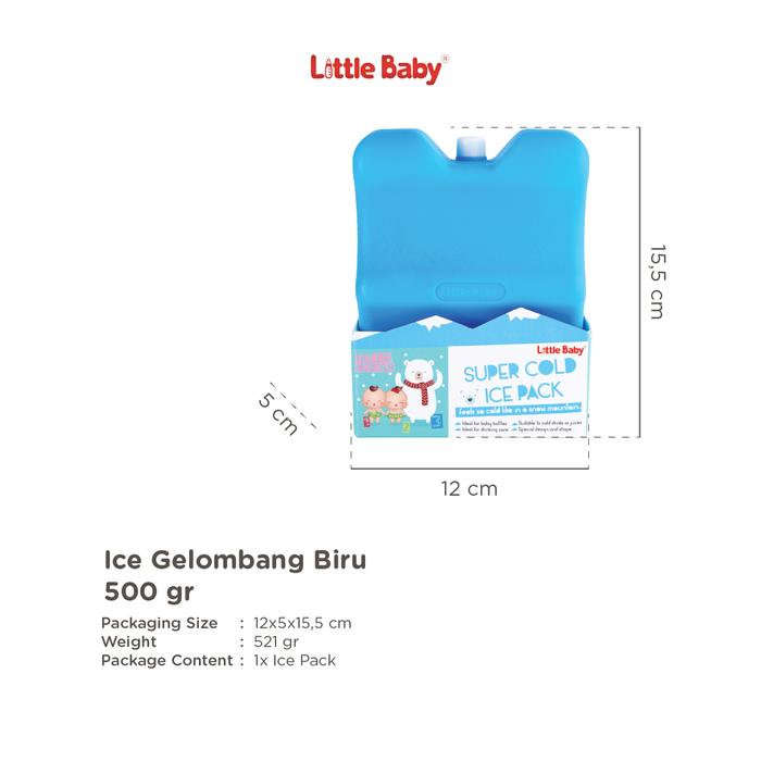  Little Baby Icepack Gelombang Biru