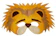 Flannel Lion Mask 1