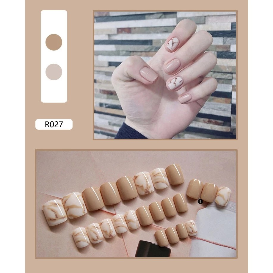 Mega Nails Kuku Palsu 24pcs R27