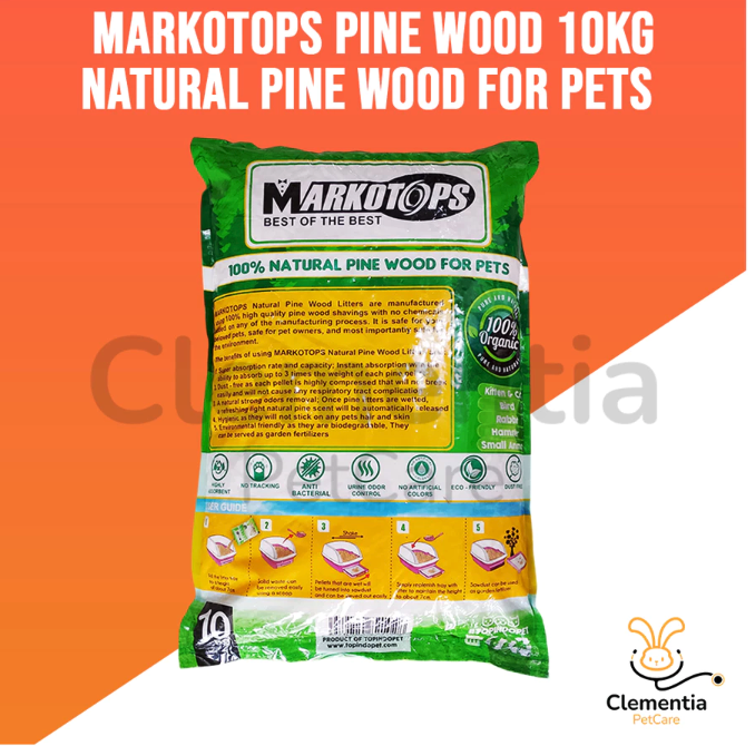 Markotops 100% Natural Pine Wood for Pets 2