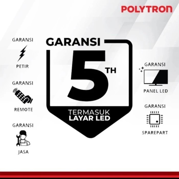 Polytron LED Smart Android TV 32" PLD32AG9953