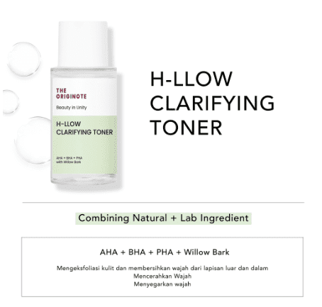 The Originote H-Llow Clarifying Toner