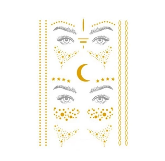  POTATOO Freckles Tattoo Sticker