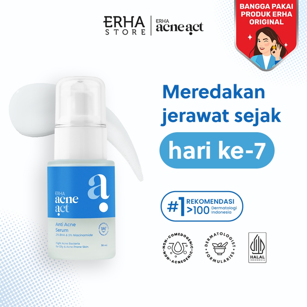 ERHA Clinic Indonesia ERHA Acneact Anti Acne Serum