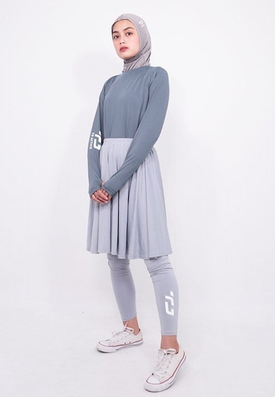 TD Active Leging Rok Olahraga Dual Layer (2-in-1) 1
