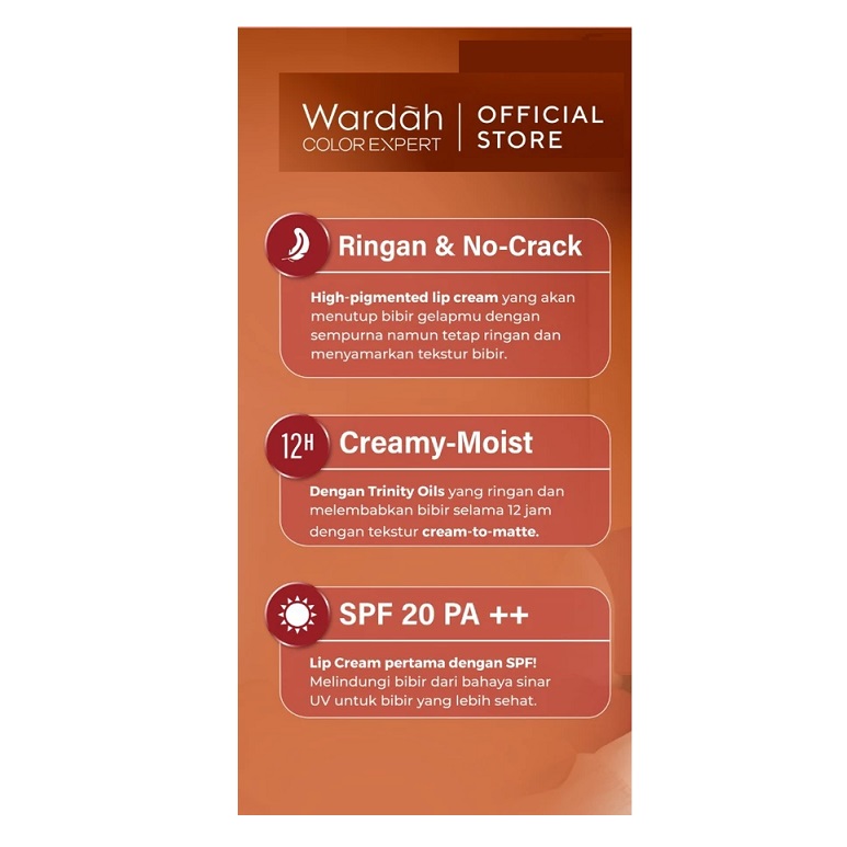 Paragon Technology and Innovation Wardah Matte Lip Cream 03 See You Latte