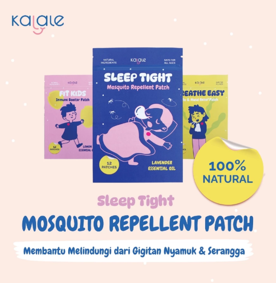 Senyum Ceria Anak Indonesia Kalale Sleep Tight Mosquito Repellent Patch