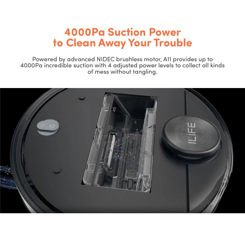 iLife Robotic Vacuum & Mop A11
