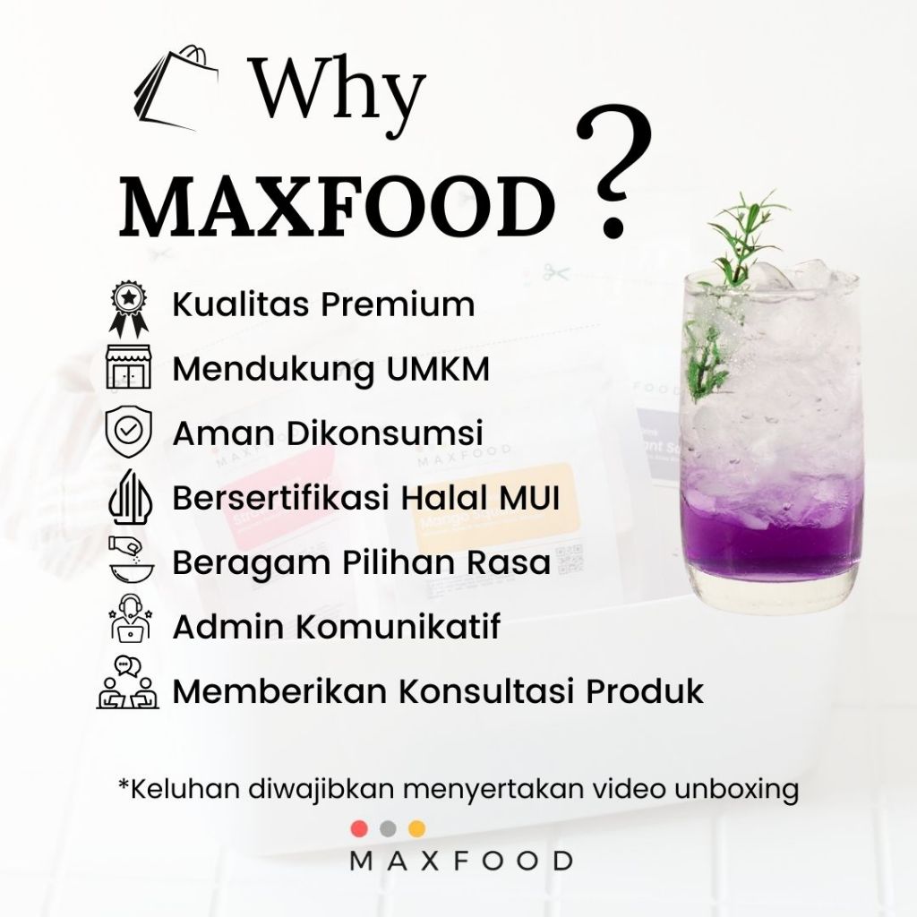 Sari Incofood  MAXFOOD Thai Tea 