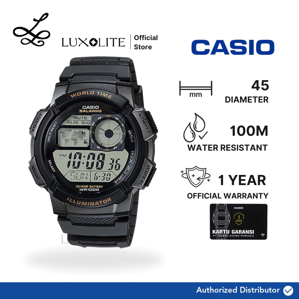CASIO CASIO Digital AE-1000W-1AVDF