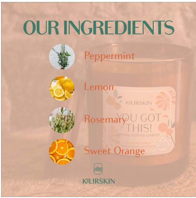  KeLIRSKIN You Got This Natural Scented Candle