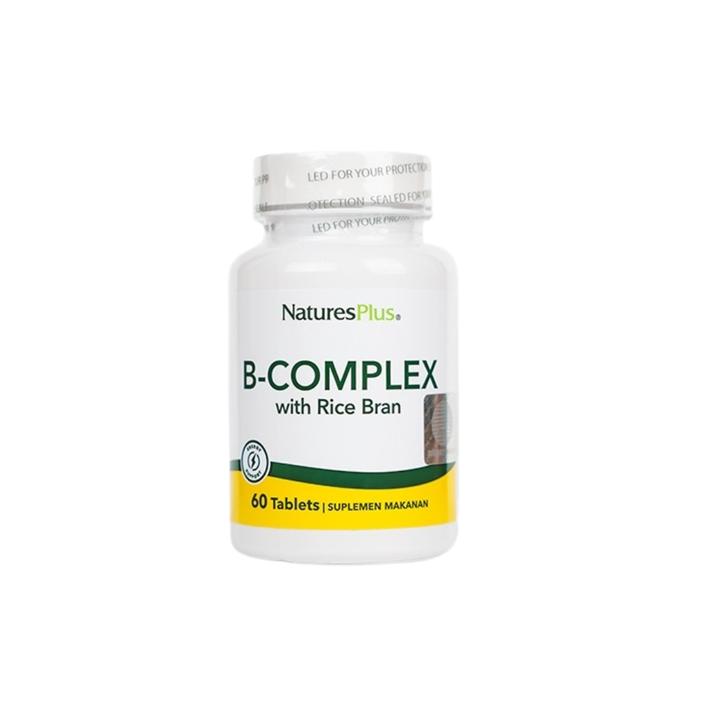 NaturesPlus B-Complex with Rice Bran