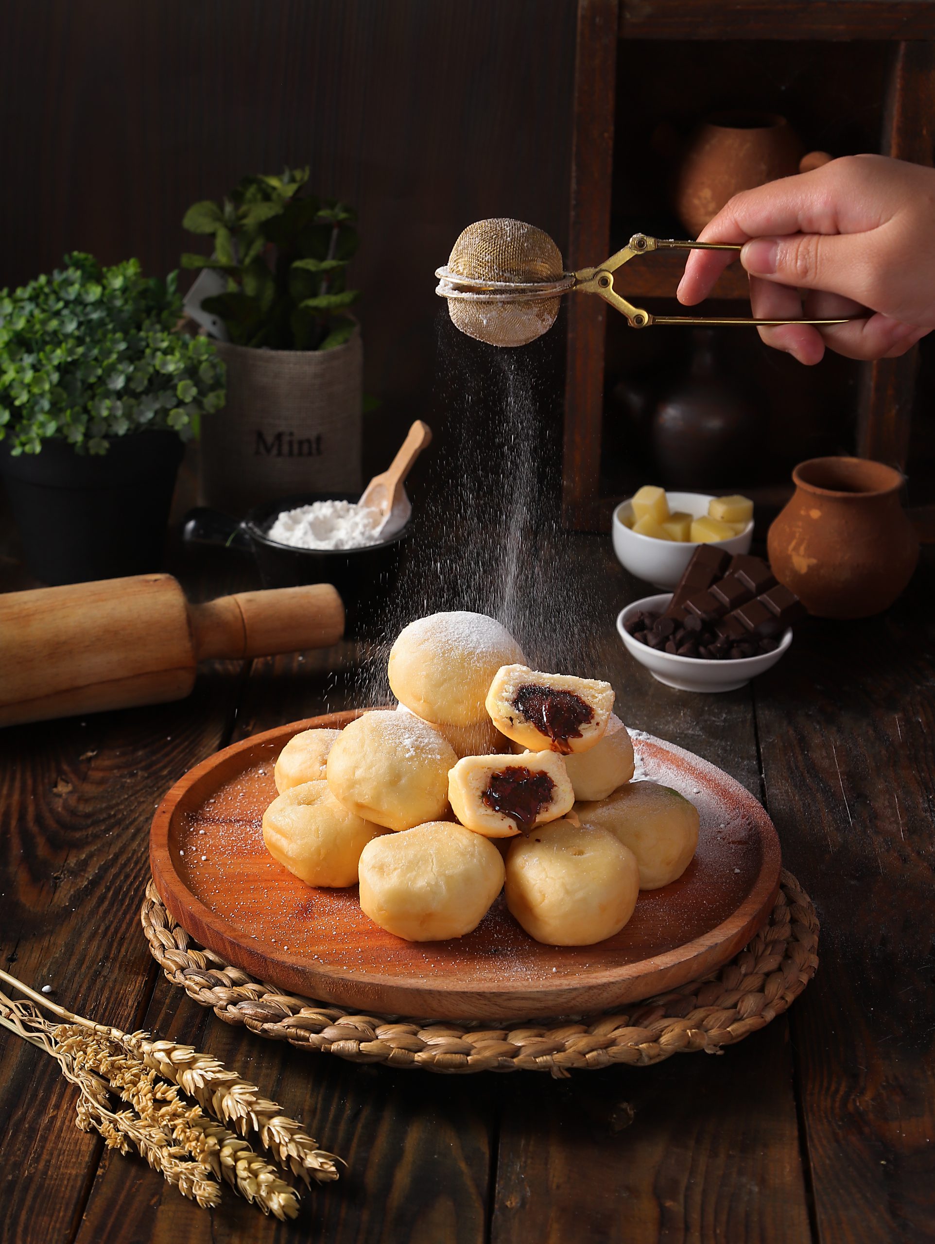 Pelangi Food Pelangi Donuts - Donat kentang isi coklat frozen