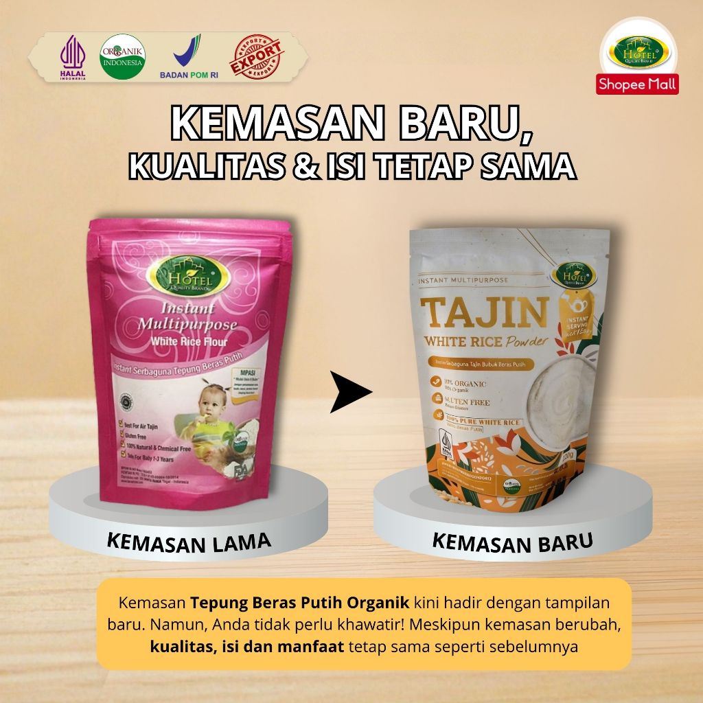 Beras Hotel Tepung Beras Putih