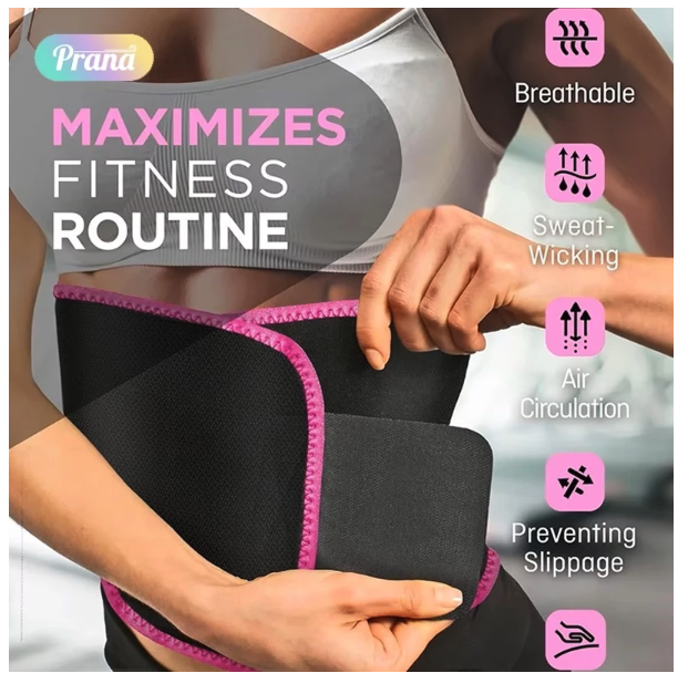  Prana Basic Sweat Waist Trimmer Belt PN-FBA5120