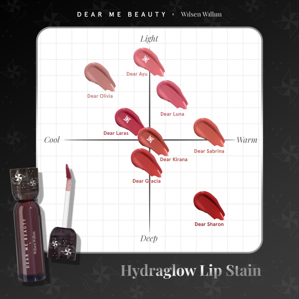 Garland Cantik Indonesia Dear Me Beauty X Wilsen Willim Hydraglow Lip Stain Dear Kirana 
