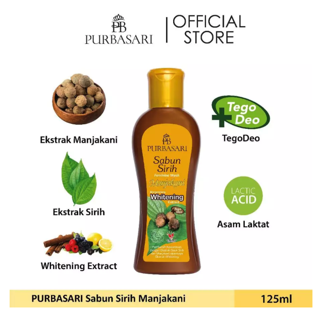 Gloria Origita Cosmetics Purbasari Sabun Sirih Feminine Wash Manjakani 