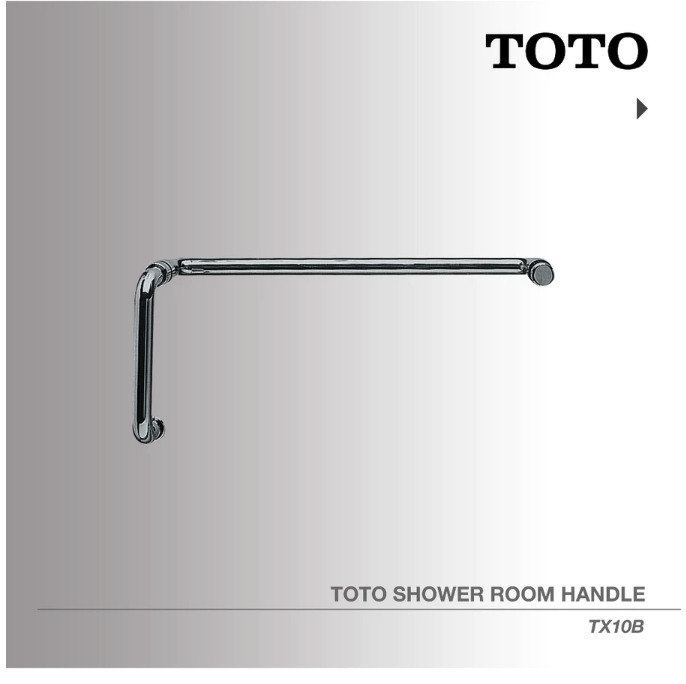 TOTO Shower Room Door Handle With Towel Bar 3