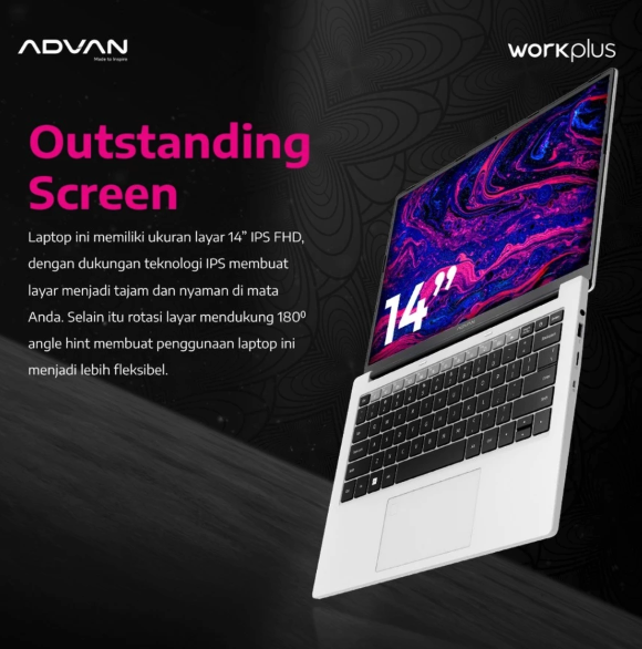 Bangga Teknologi Indonesia Advan Workplus x Darbotz R7