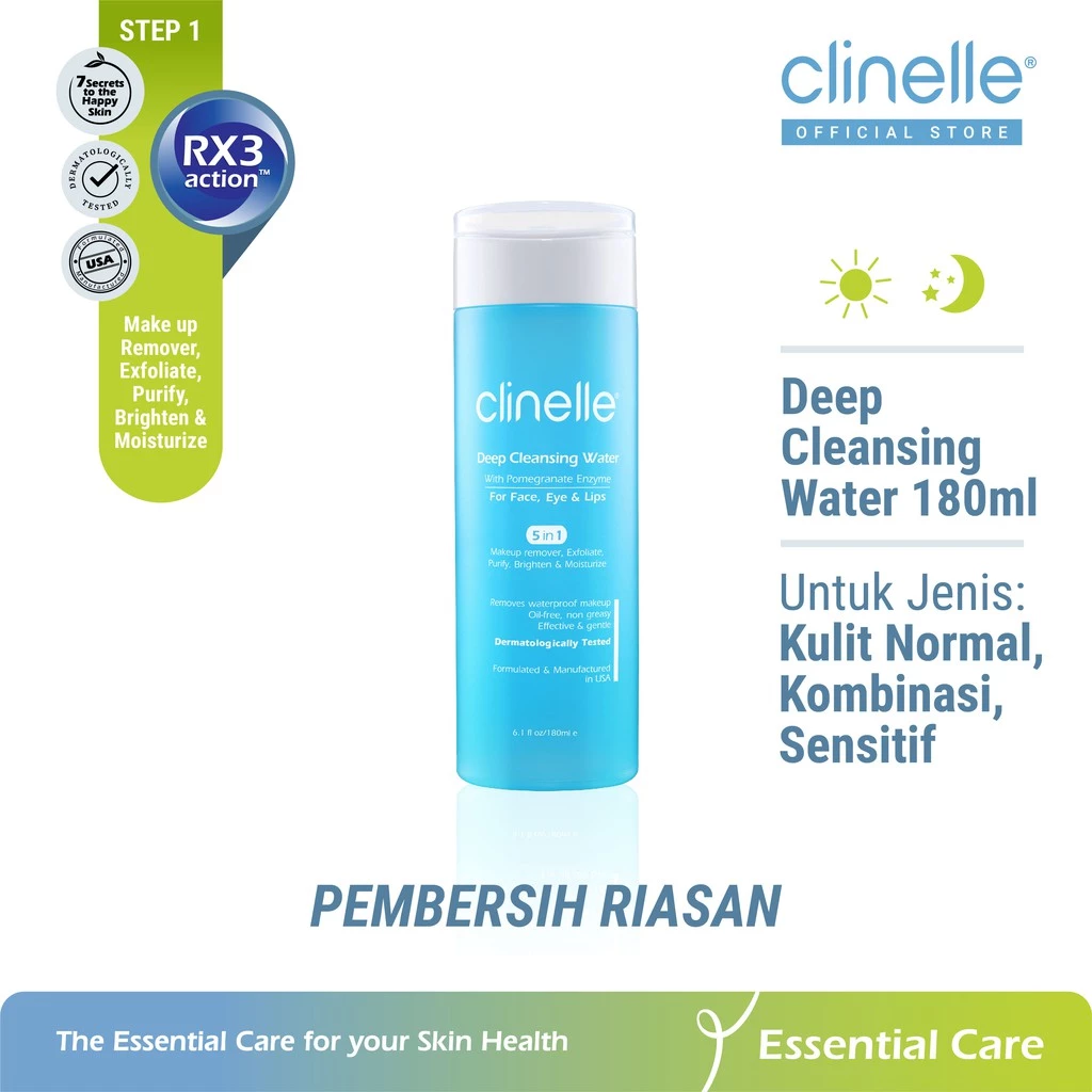 EIG Dermal Wellness Indonesia Clinelle Deep Cleansing Water