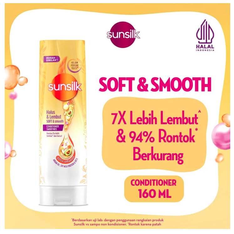 Unilever Indonesia Sunsilk Conditioner Smoothies 