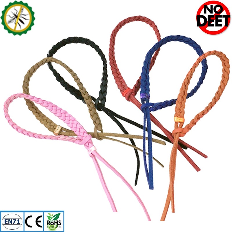 Leather Mosquito Repellent Bracelet 2