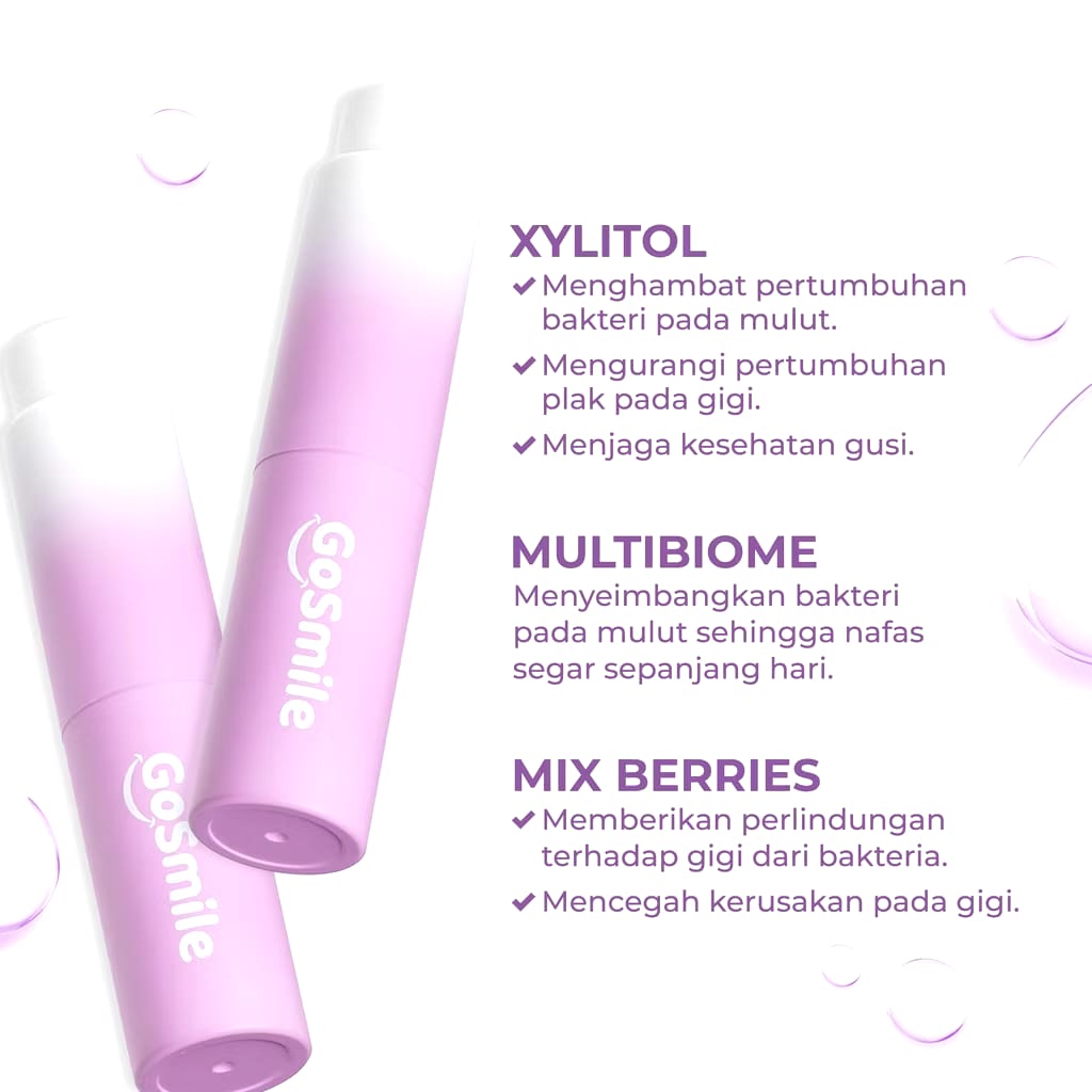  GoSmile Bad Breath Go Away Mouthspray Mix Berries