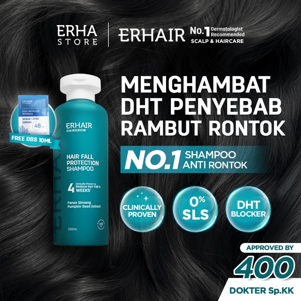 Erha Clinic Indonesia Erhair HairGrow Shampoo
