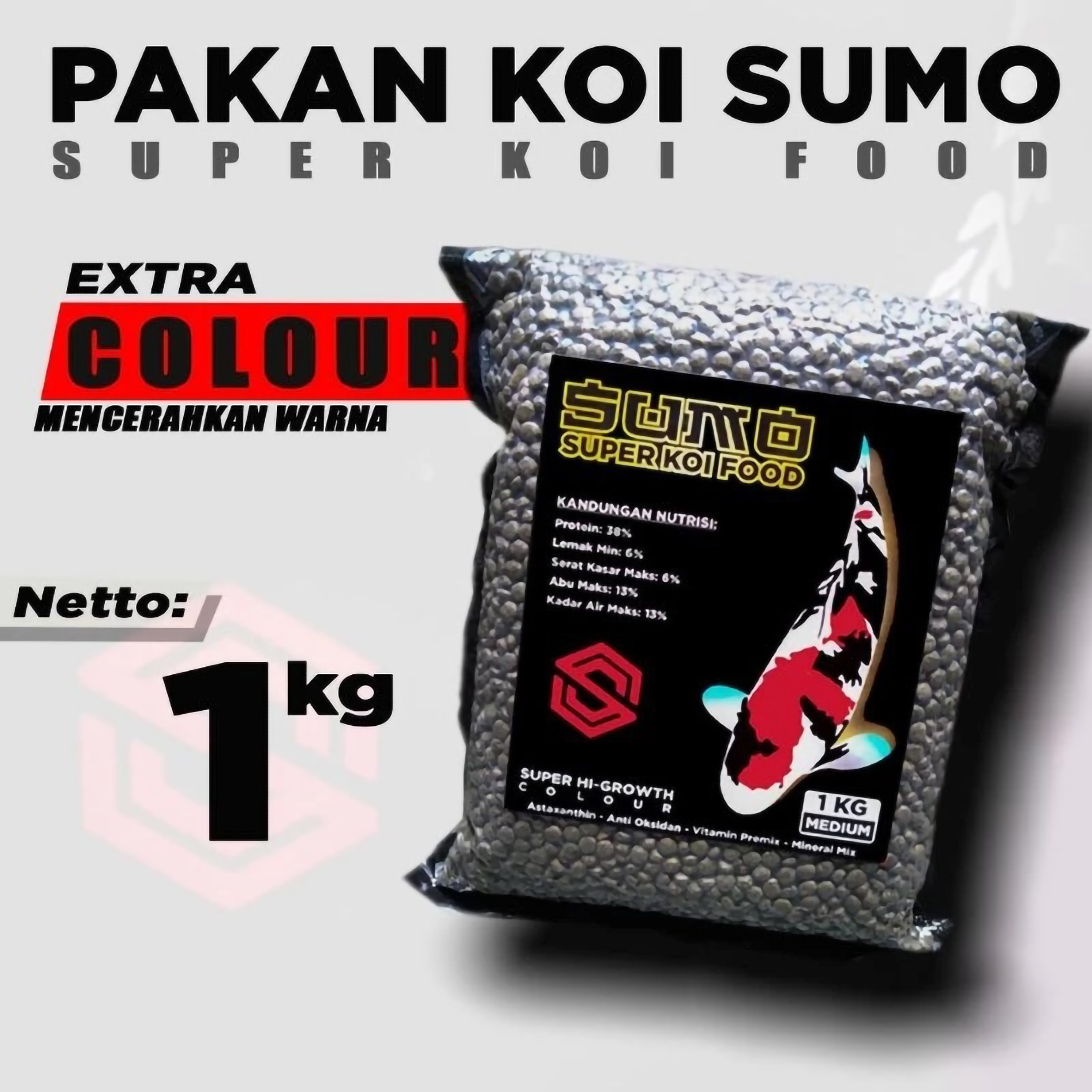  SUMO PAKAN KOI COLOUR