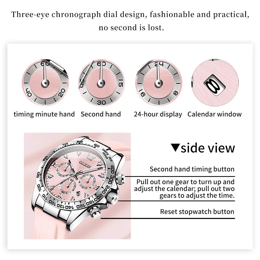 OLEVS OLEVS Jam Tangan Couple Pasangan 5618