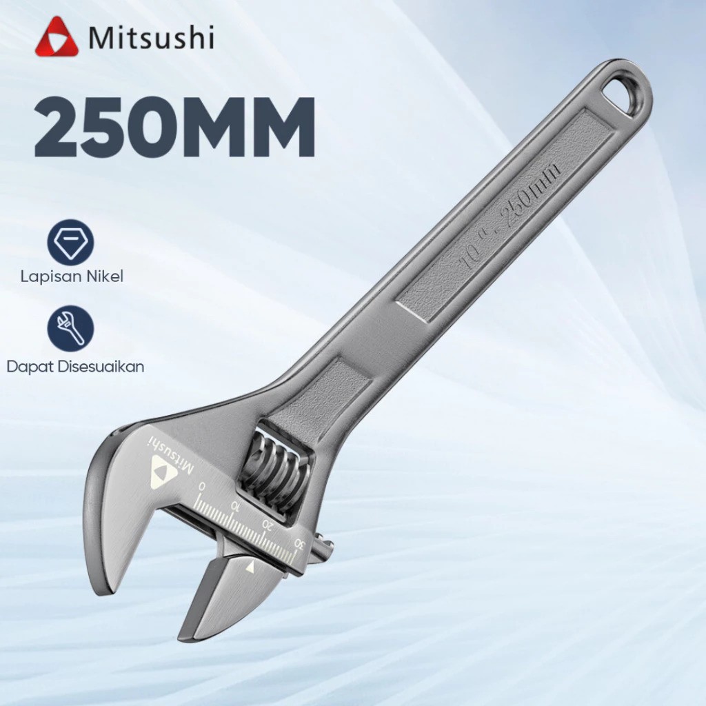 Mitsushi Kunci Inggris 10 Inch 4