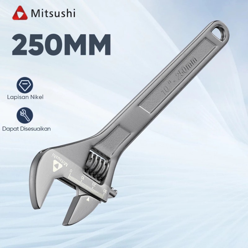 Mitsushi Kunci Inggris 10 Inch 4