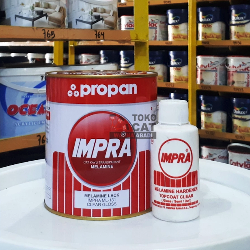 Propan Impra Cat Kayu Transparan Melamine 3
