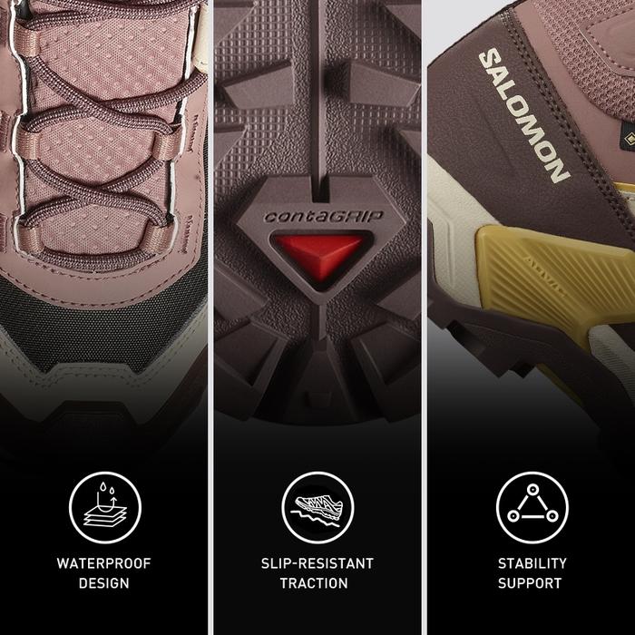 Amer Sports Salomon X Ultra 5 Mid Gore-Tex Women's Hiking Shoes