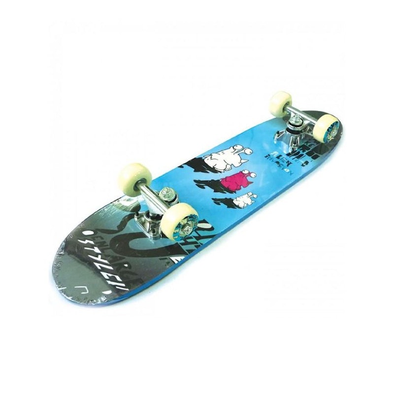 Silverfox Aliens on Blue 1