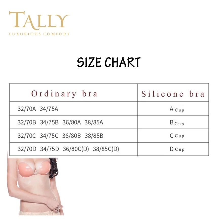 Prakarsa Jaya Sentosa Tally Denla Bra Silicone Invisible