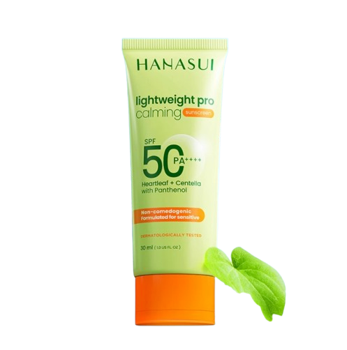 Hanasui ｜ Lightweight Pro Calming Sunscreen SPF 50 PA ++++