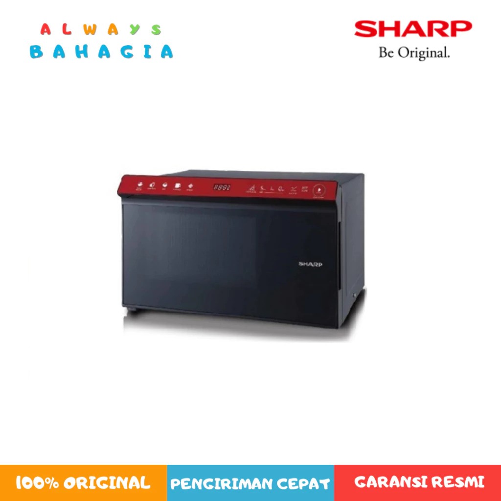 SHARP Electronics SHARP 23 Liter Stylish Designed Microwave Oven R-323DA-RT