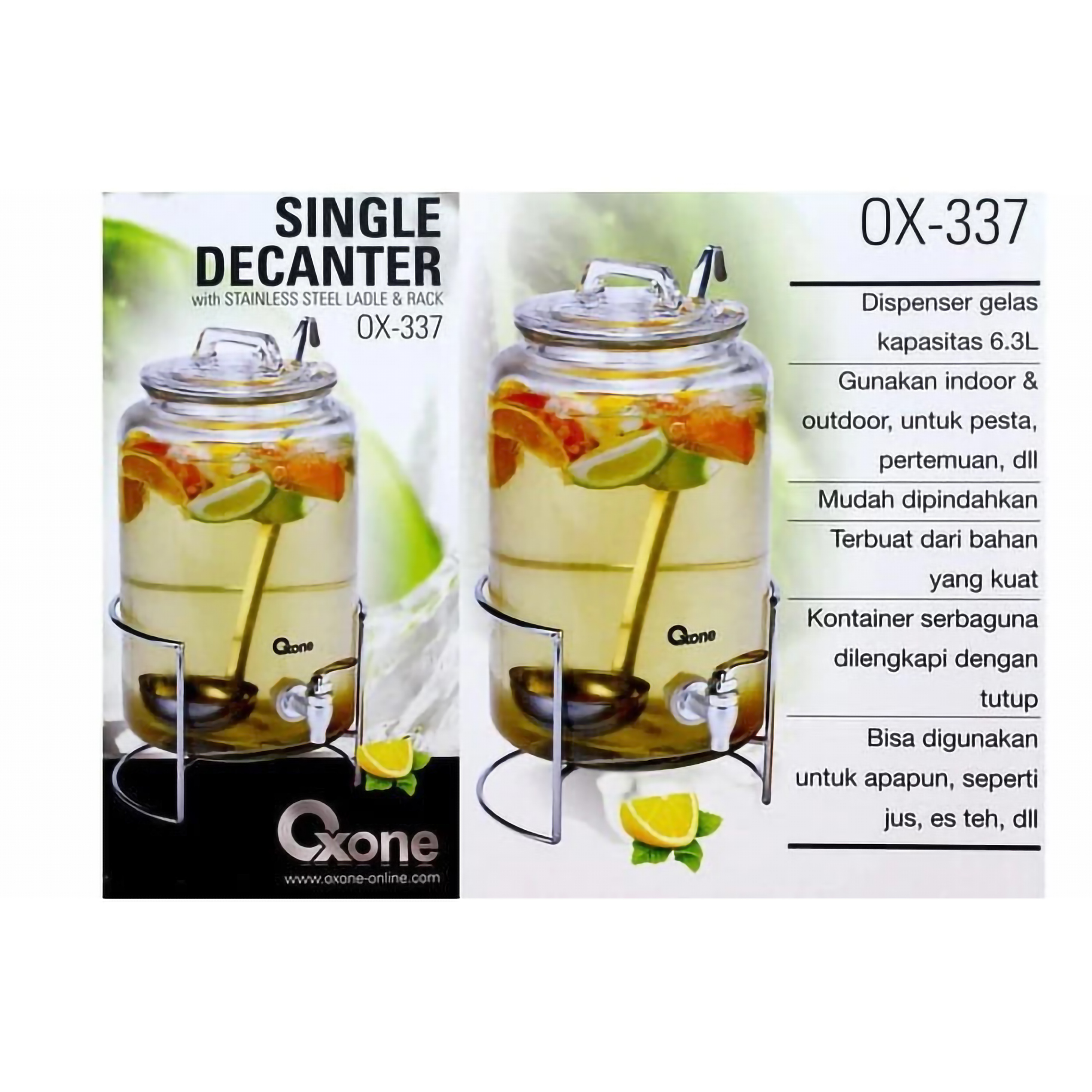 Octa Utama Oxone Single Decanter  OX337