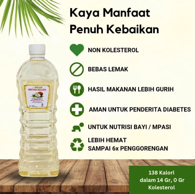  Boga Mas Minyak Kelapa 1 Liter