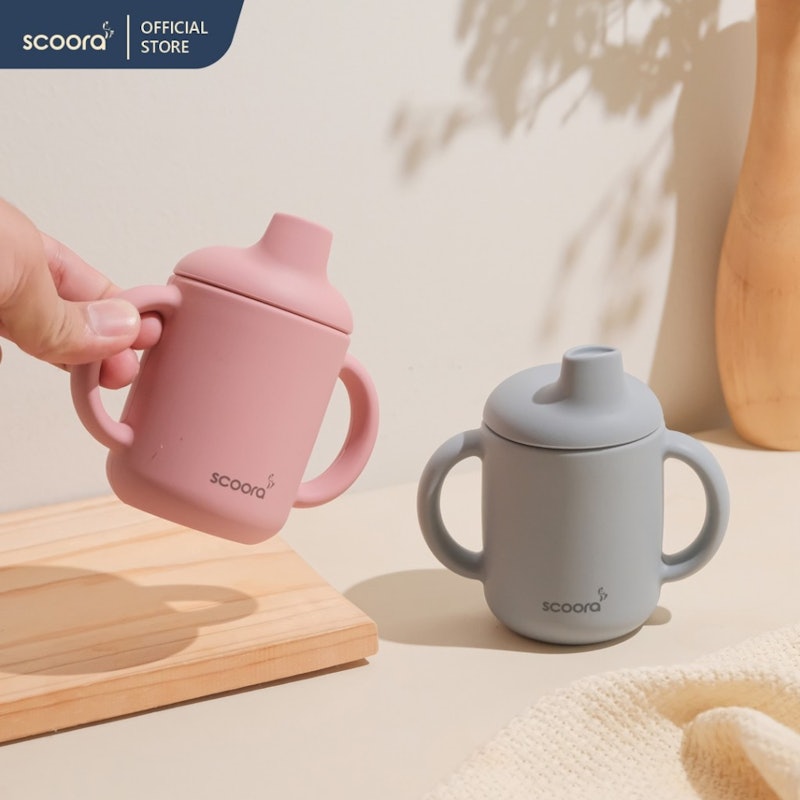 SCOORA Silicone Premium Cup Sippy 3
