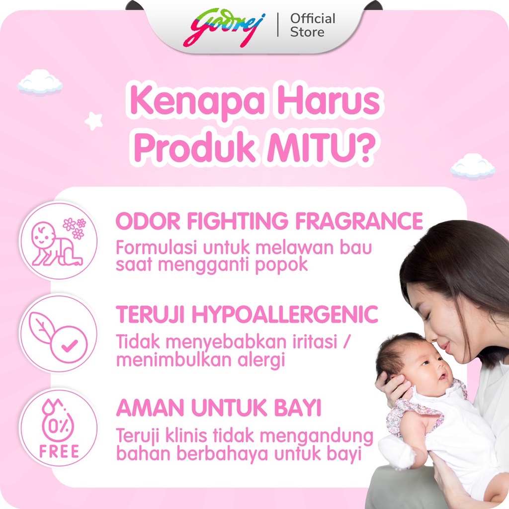 Mitu Baby Ganti Popok Lively Vanilla