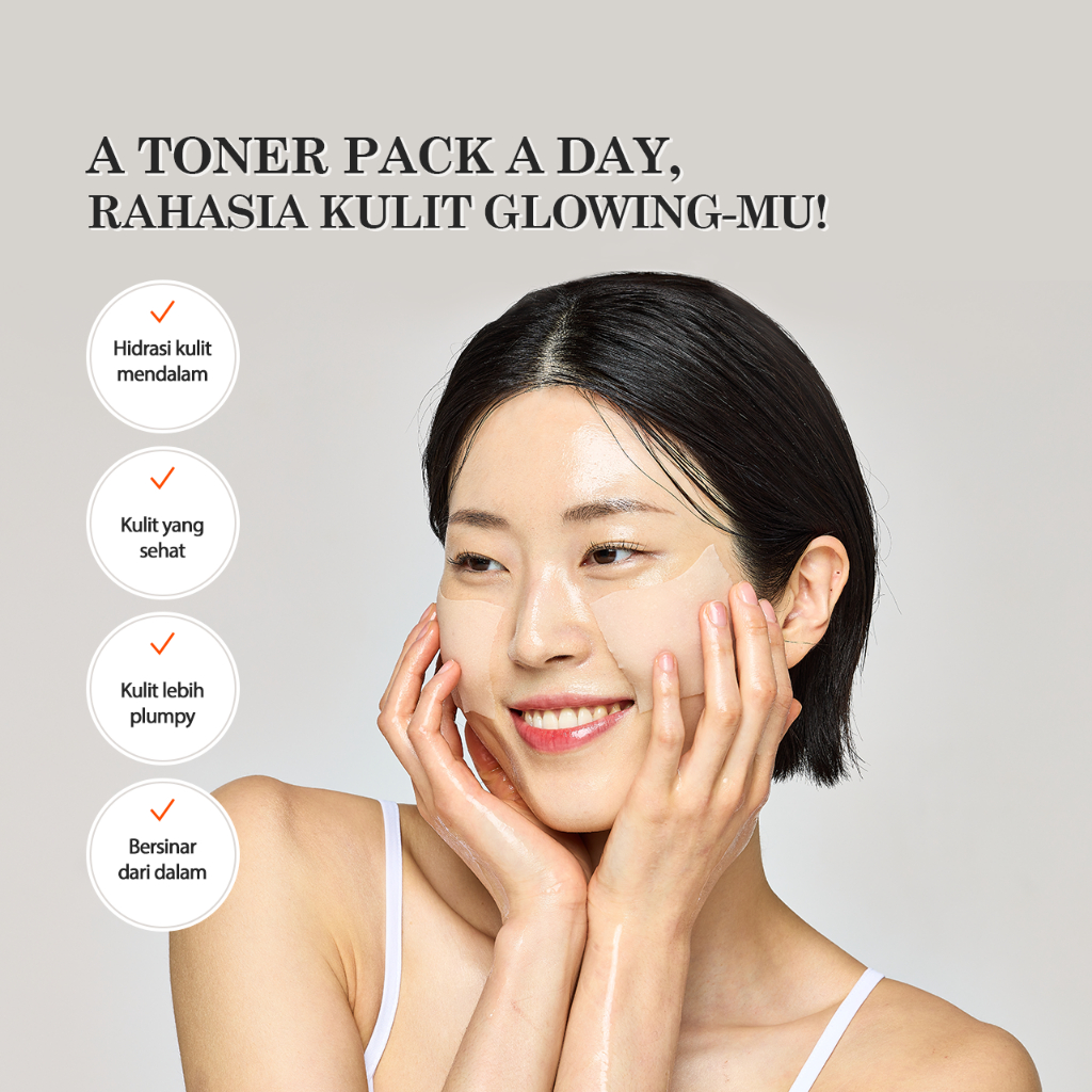 P.CALM Toner Pack Cotton Pad 