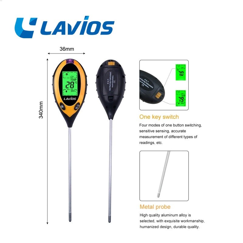 4 In 1 Digital Soil Analyzer