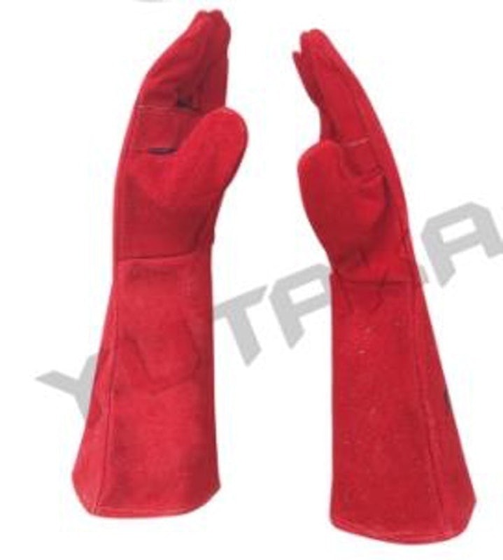 Sarung Tangan Las 16 Inch Merah