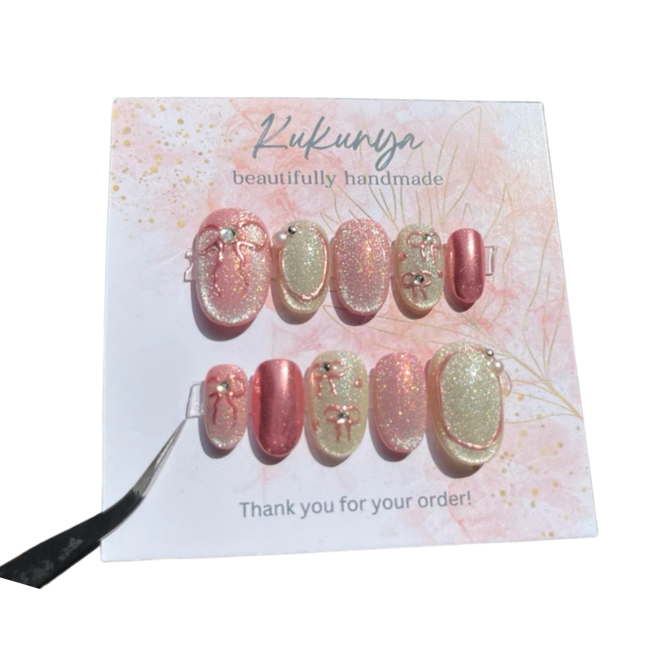 kukunya.bylin Ribpink Nails Pink-Cream