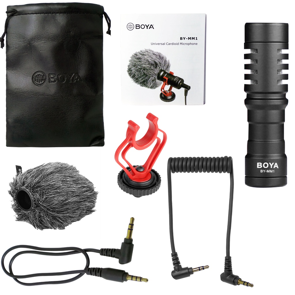 Visimoda Andalan Boya Shotgun Video Mic Microphone BY-MM1