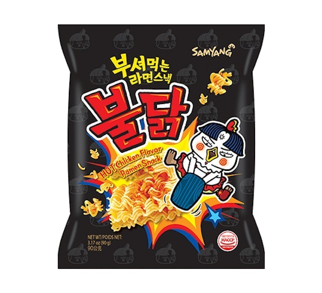 Hot Chicken Ramen Snack