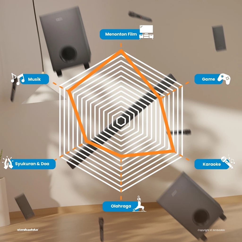 Simbadda Simbadda Poseidon Bass CST 907N+