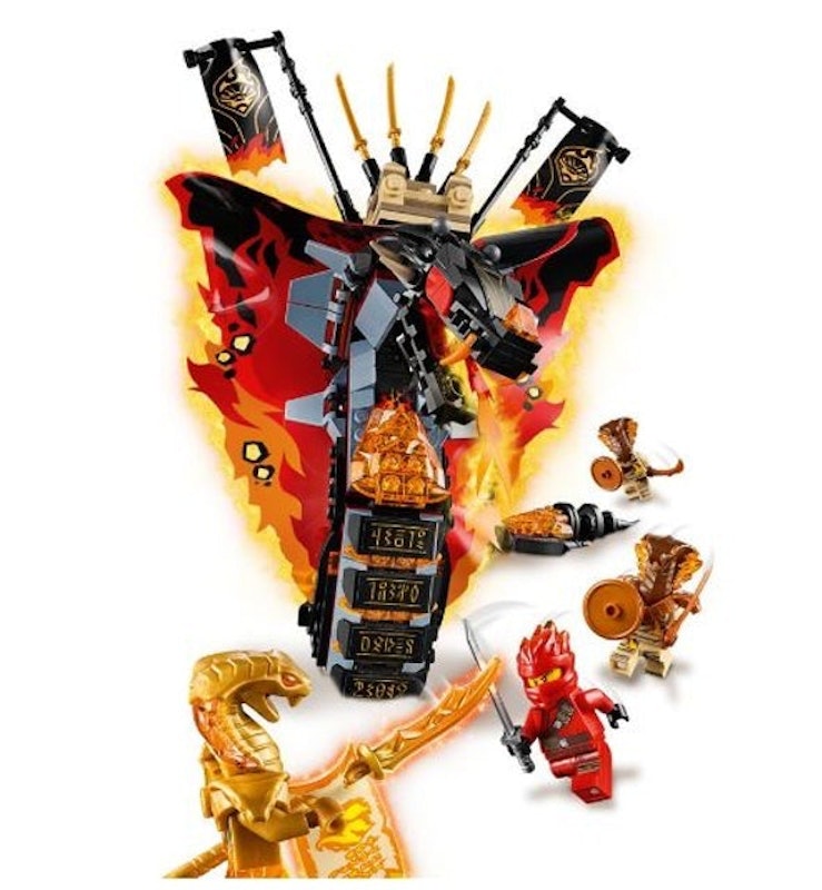 NinjaGo Fire Fang 4